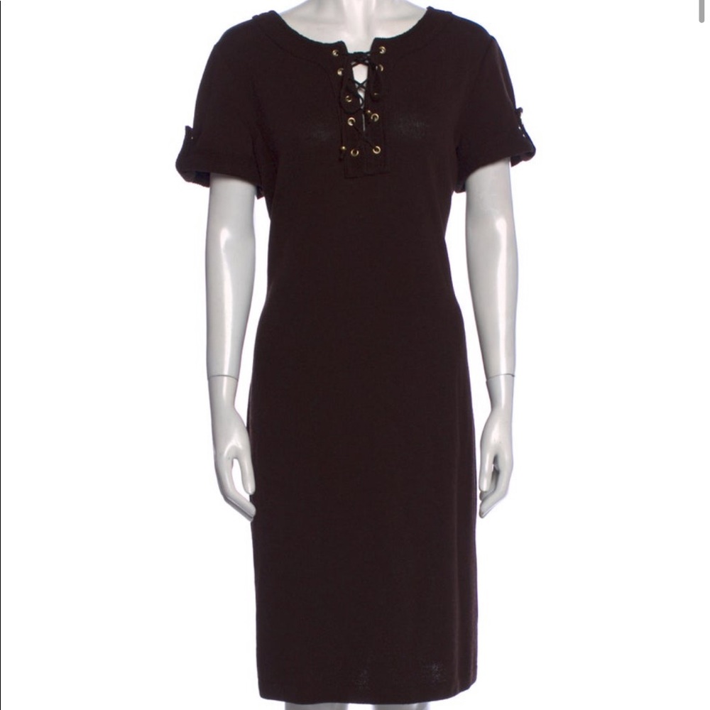 St. John Brown Dress - Size 10